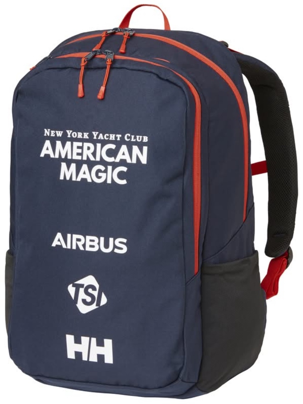 Helly Hansen Navy Backpack with Red Accents - American Magic Logo